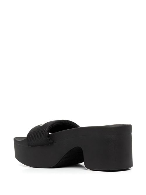 SLIPPERS WITH AW PLATFORM IN NYLON ALEXANDER WANG | 30322S020001